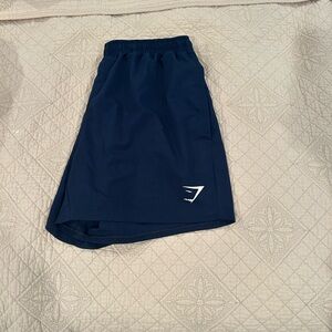 Gymshark Navy Blue Athletic Shorts